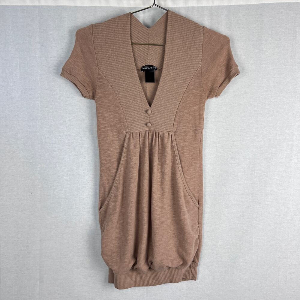 Vintage Wet Seal Y2K Sweater Babydoll Forest Fairy Preppy Soft Girl Office Siren